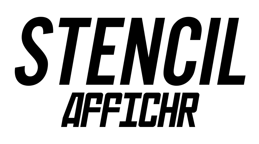 Stencil Affichr